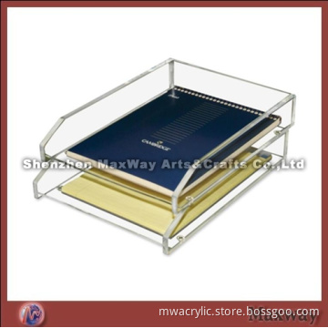 Clear High Grade Acrylic Letter Tray